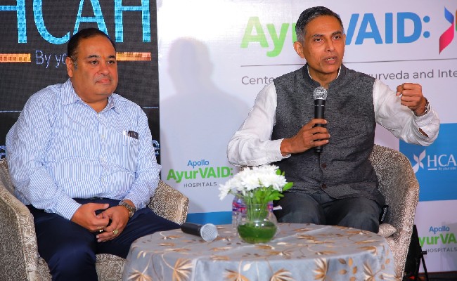 తెలంగాణలోకి అపోలో ఆయుర్వేద్. హైదరాబాద్లో ఇంటిగ్రేటివ్ మెడిసిన్ కేంద్రం ఆరంభం